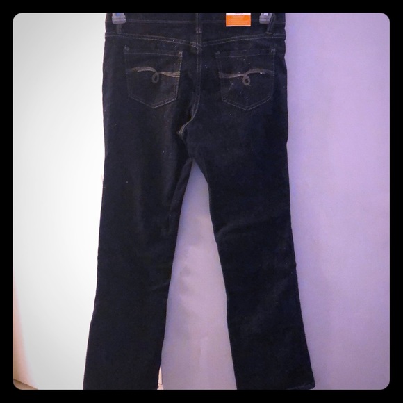 Girls Denim SPARKLE Jeans with adjustable waist NWT - Picture 2 of 4